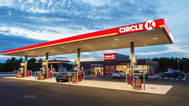 Circle K er skiltet av Sign Consult. FOTO